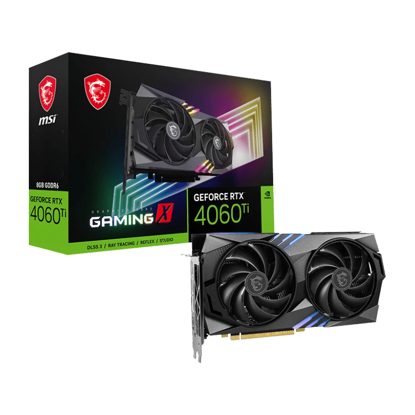 کارت گرافیک ام اس آی مدل GeForce RTX 4060 Ti GAMING X 8GB