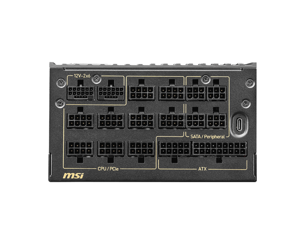 پاور ام اس آی مدل MEG Ai1600T PCIE5 TITANIUM 