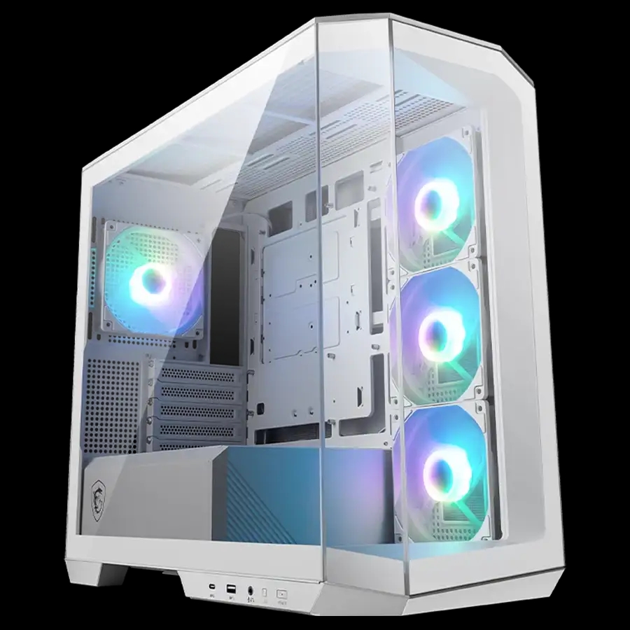 کیس گیمینگ ام اس ای مدل MAG PANO M100R PZ WHITE