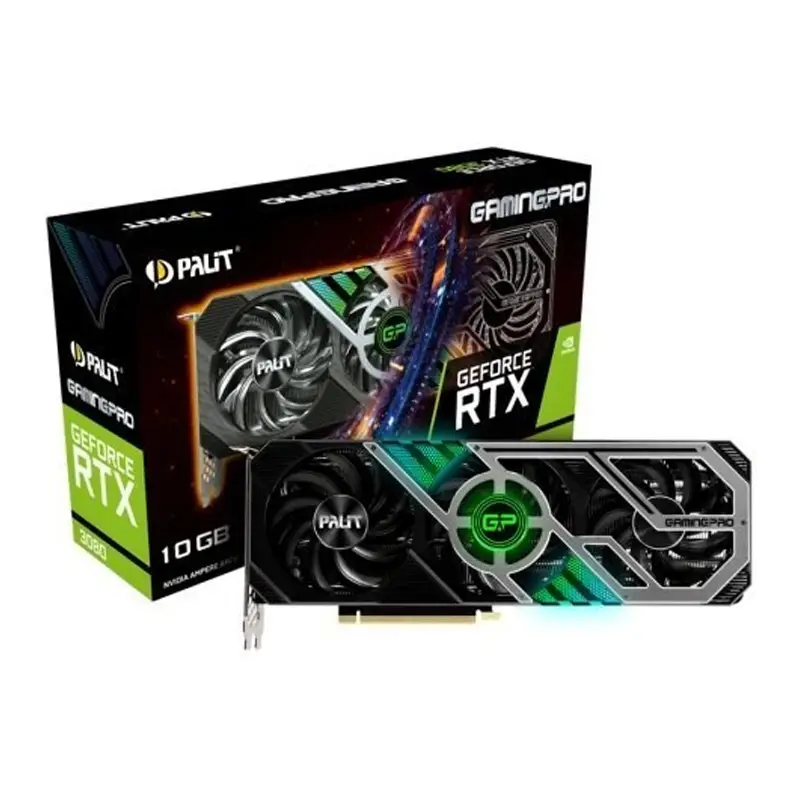 کارت گرافیک پلیت مدل RTX 3080 GamingPro 12GB