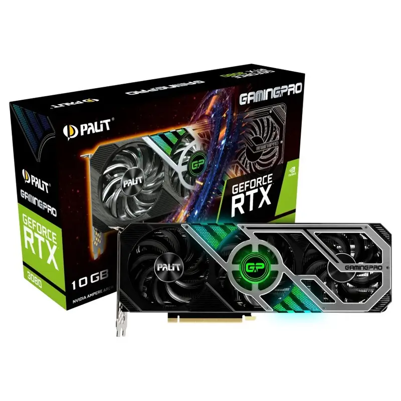 کارت گرافیک پلیت مدل RTX 3080 GamingPro 10GB OC