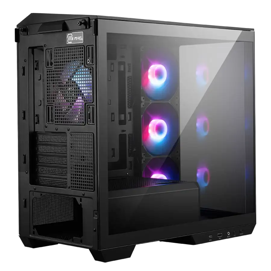 کیس گیمینگ ام اس ای مدل MAG PANO M100R PZ Black