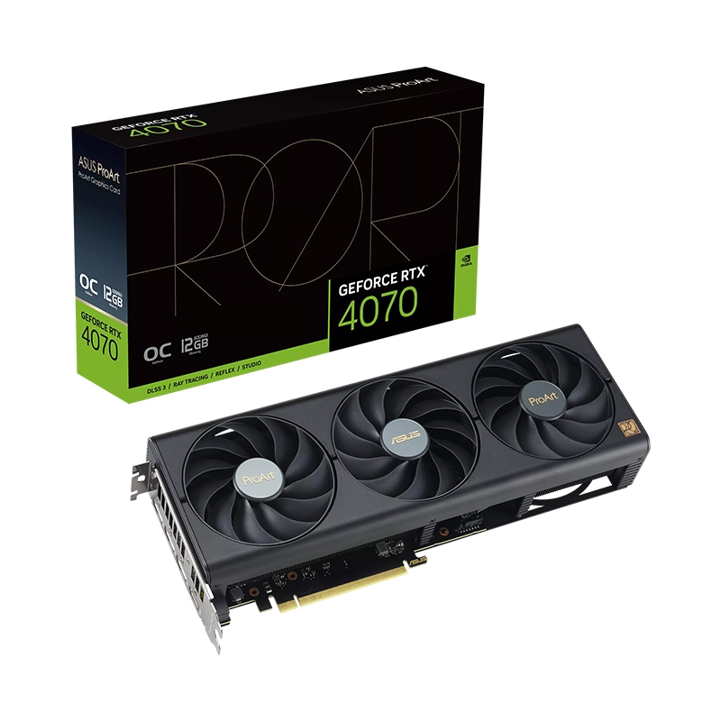 کارت گرافیک ایسوس مدل ProArt RTX 4070 12GB OC