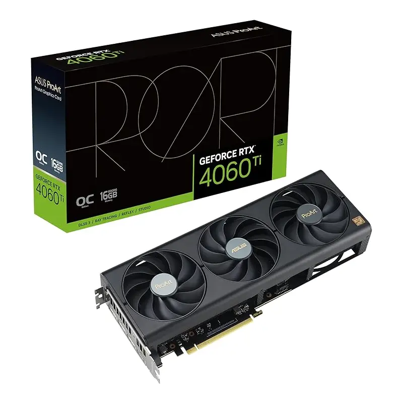 کارت گرافیک ایسوس مدل ProArt RTX 4060 Ti 16GB OC