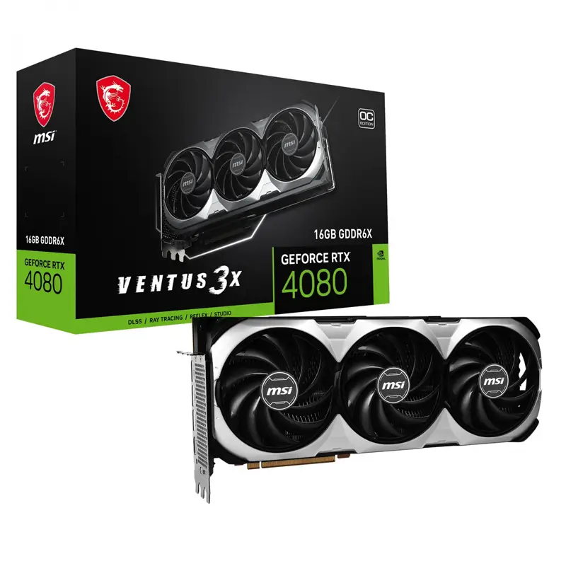 کارت گرافیک ام اس آی مدل RTX 4080 VENTUS 3X 16GB OC