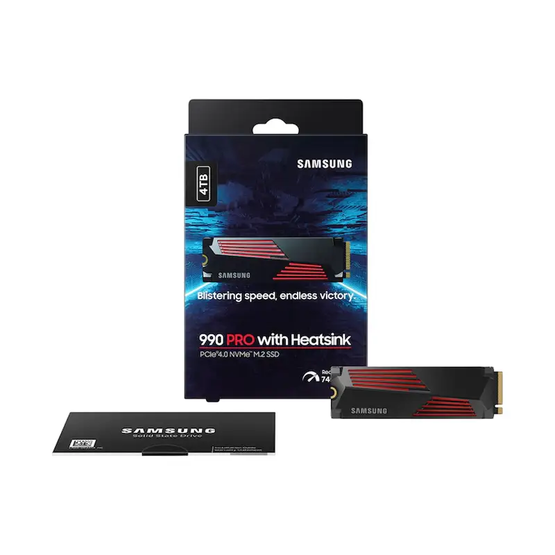 هارد اس اس دی سامسونگ مدل 990 PRO Heatsink 4TB