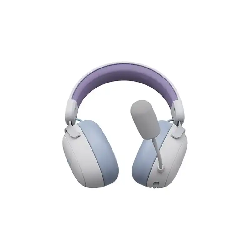 هدست گیمینگ ایجز مدل AJAZZ AHM08 MAX Purple-White-Blue