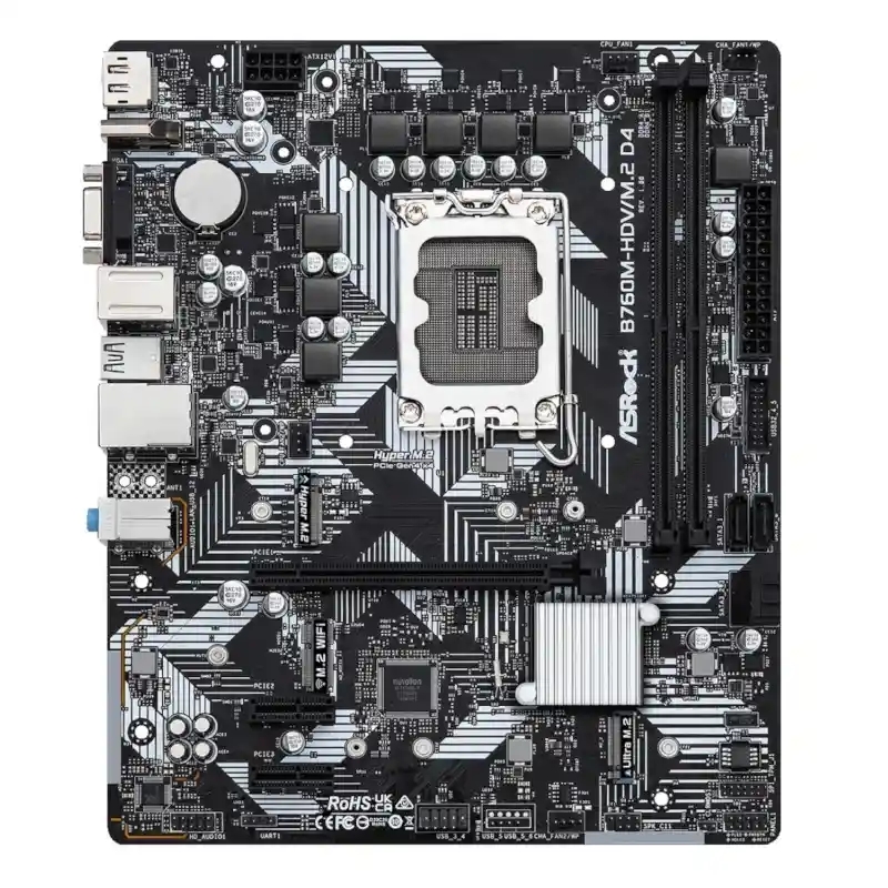 مادربرد ازراک مدل B760M-HDV/M.2 D4