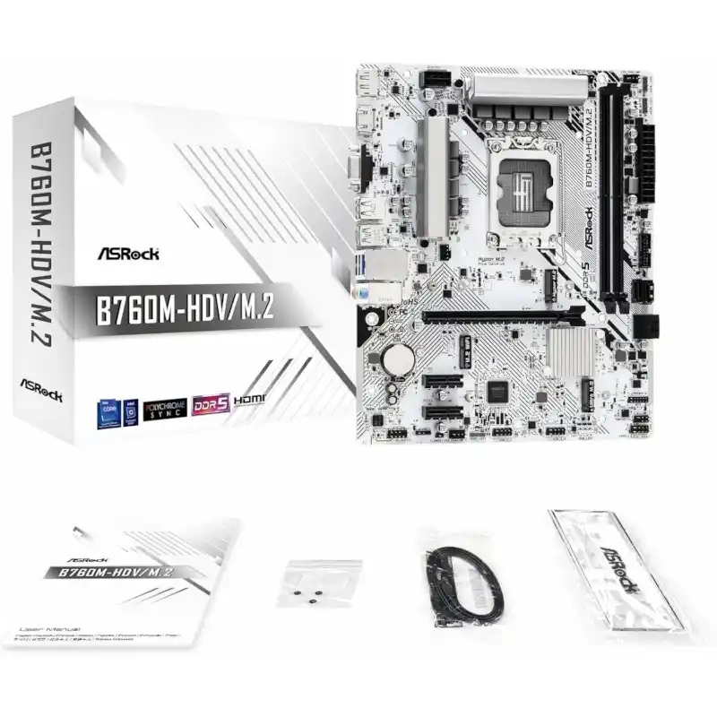 مادربرد ازراک مدل B760M-HDV/M.2 D5
