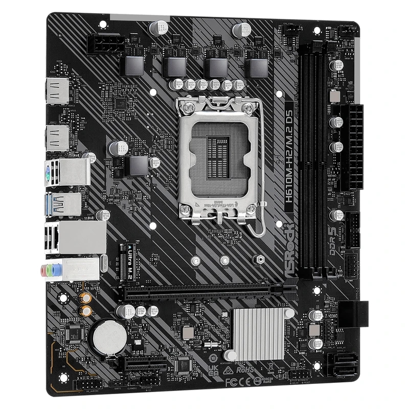مادربرد ازراک مدل H610M-H2/M.2 D5