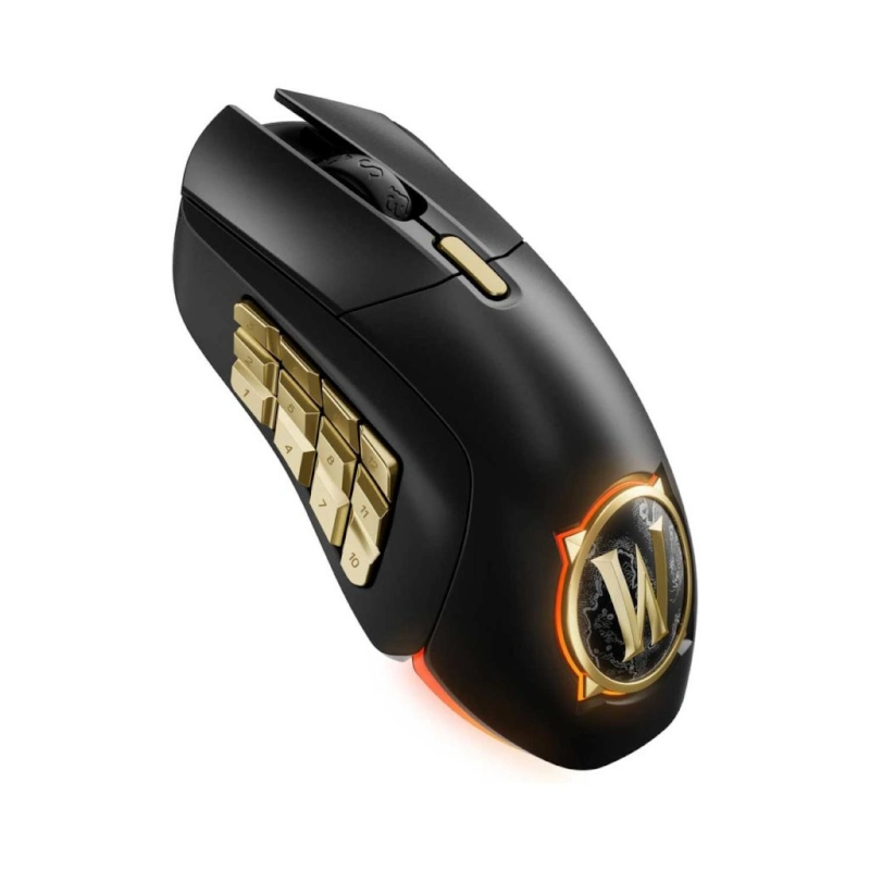 موس گیمینگ استیل سریز مدل Aerox 9 Wireless: World of Warcraft Edition