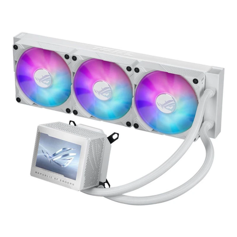 خنک کننده پردازنده ایسوس مدل ROG RYUJIN III 360 ARGB Extreme White Edition
