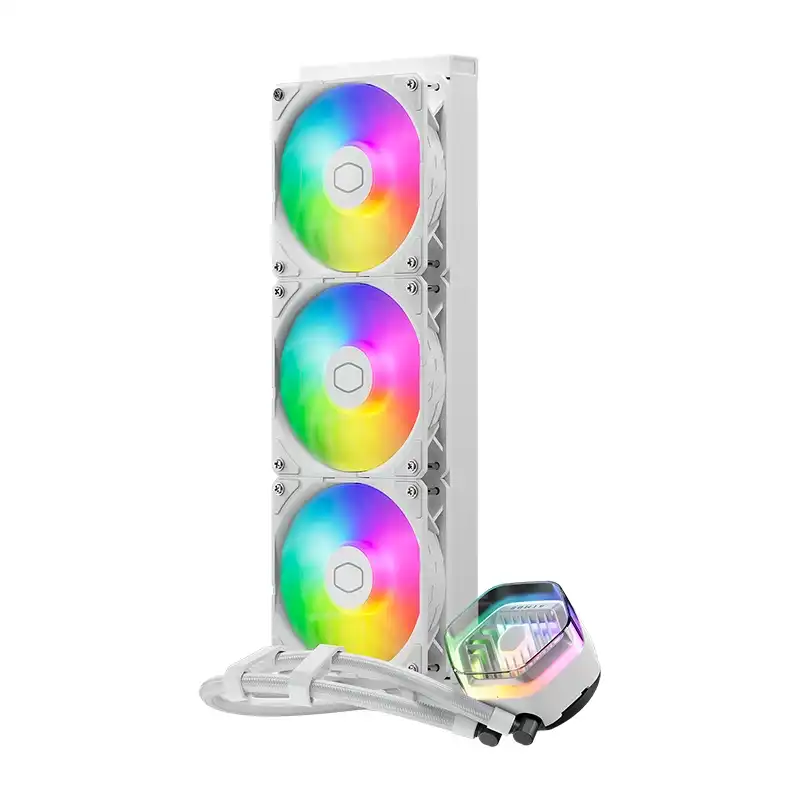 خنک کننده پردازنده کولرمستر مدل MasterLiquid 360 Atmos White