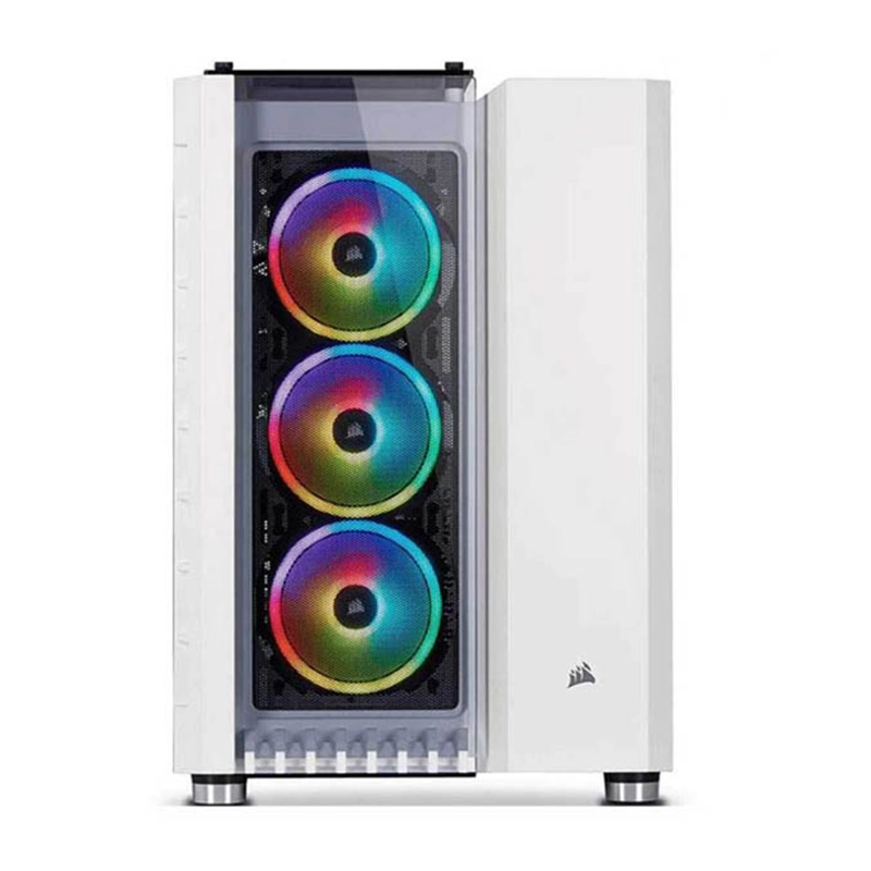 کیس گیمینگ کورسیر مدل Crystal Series 680X RGB White