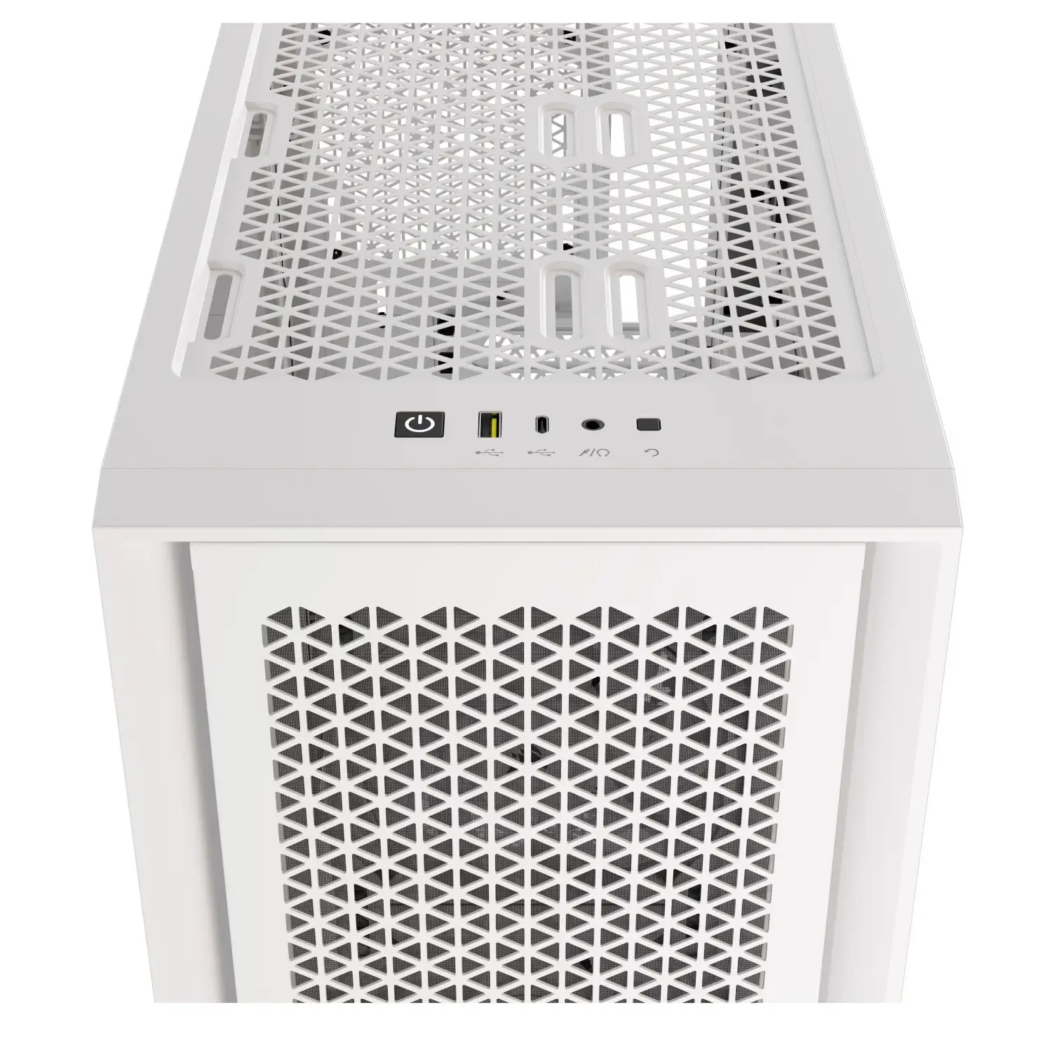 کیس کورسیر مدل iCUE 4000D RGB AIRFLOW WHITE