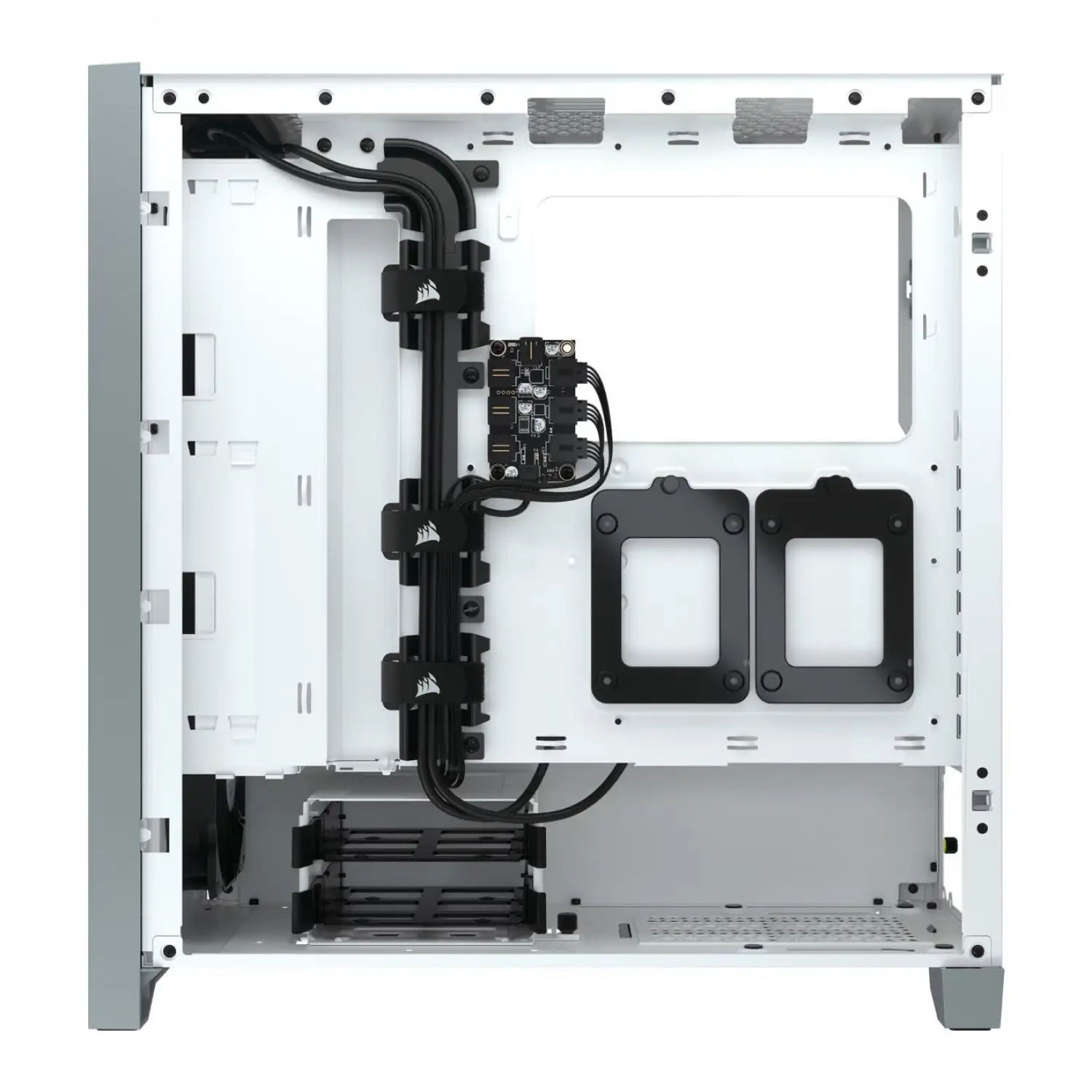 کیس کورسیر مدل iCUE 4000X RGB WHITE