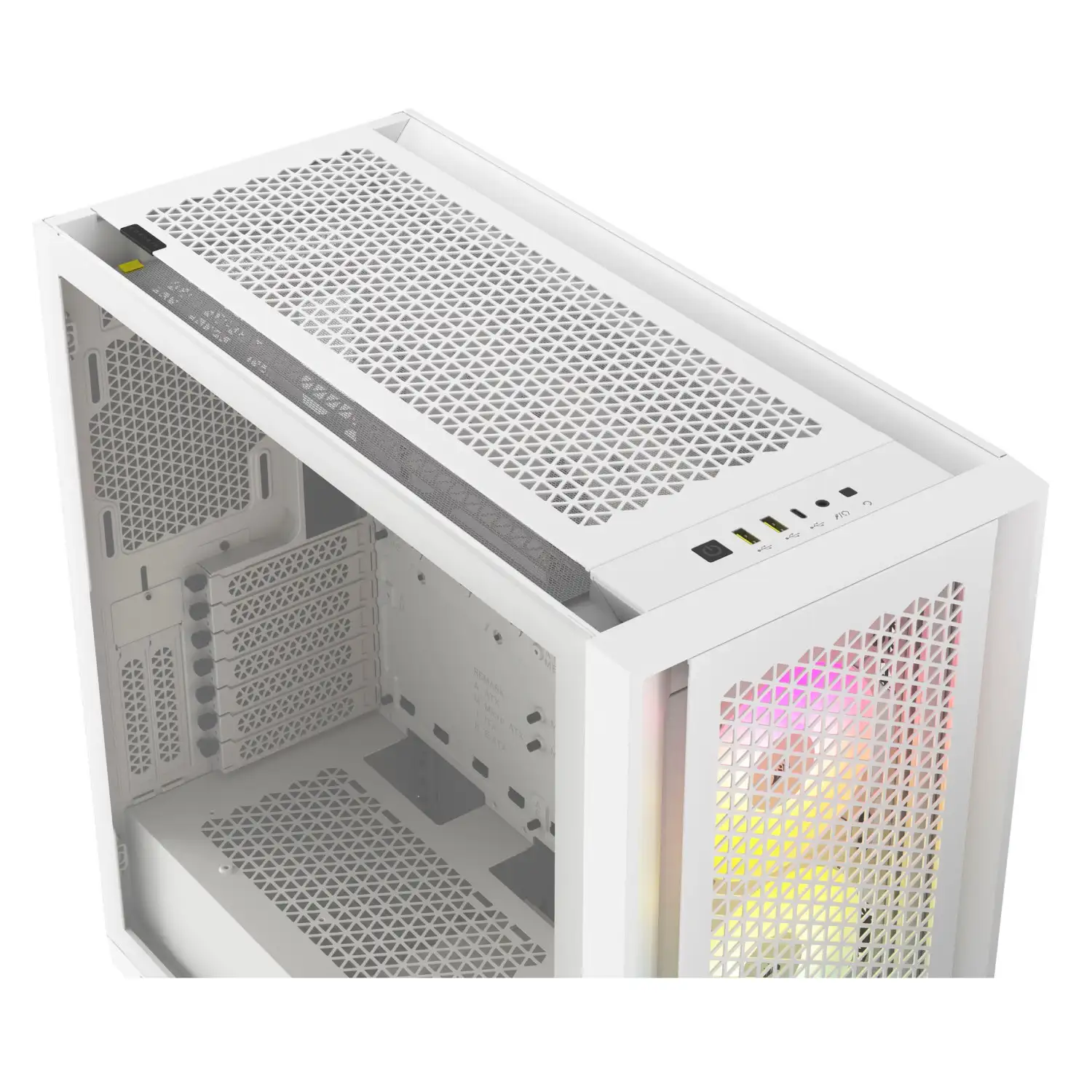 کیس کورسیر مدل iCUE 5000D RGB AIRFLOW WHITE