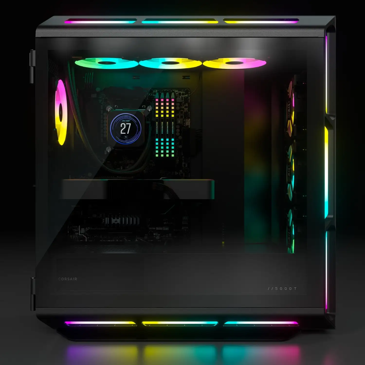 کیس کورسیر مدل iCUE 5000T RGB BLACK