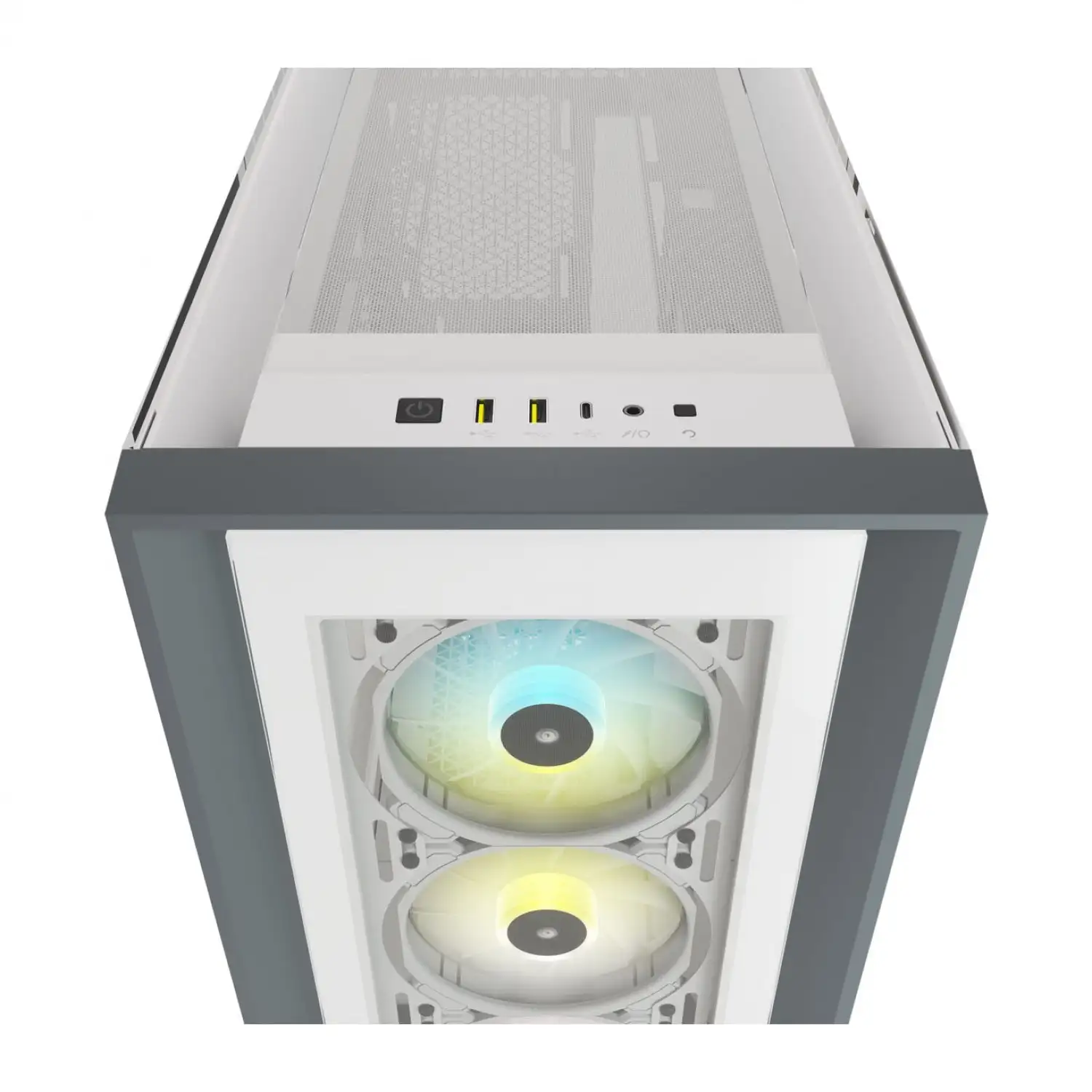 کیس کورسیر مدل iCUE 5000X RGB WHITE