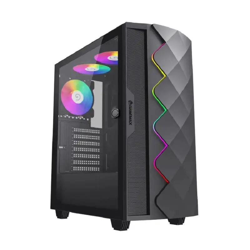 کیس گیم مکس مدل DIAMOND CP BLACK