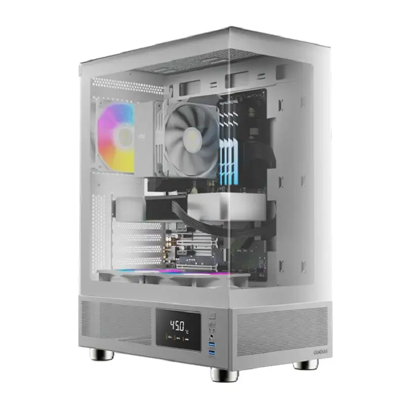 کیس گیمدیاس مدل ATLAS E1 WHITE