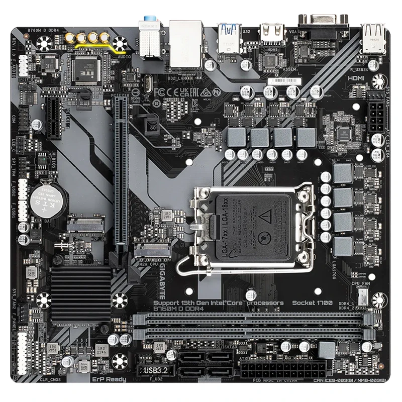 مادربرد گیگابایت مدل B760M D DDR4
