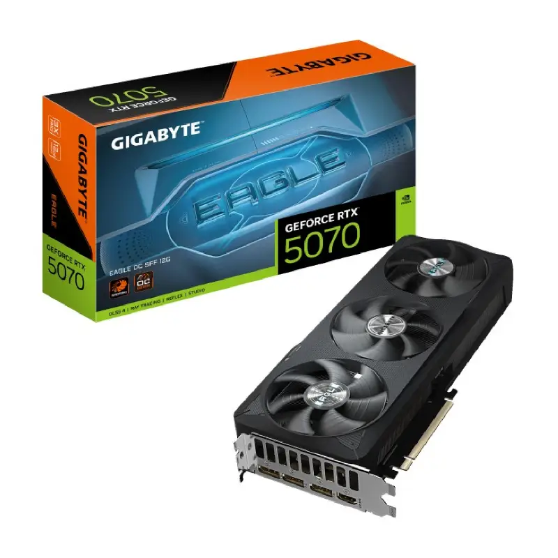کارت گرافیک گیگابایت مدل GeForce RTX 5070 EAGLE OC SFF 12G