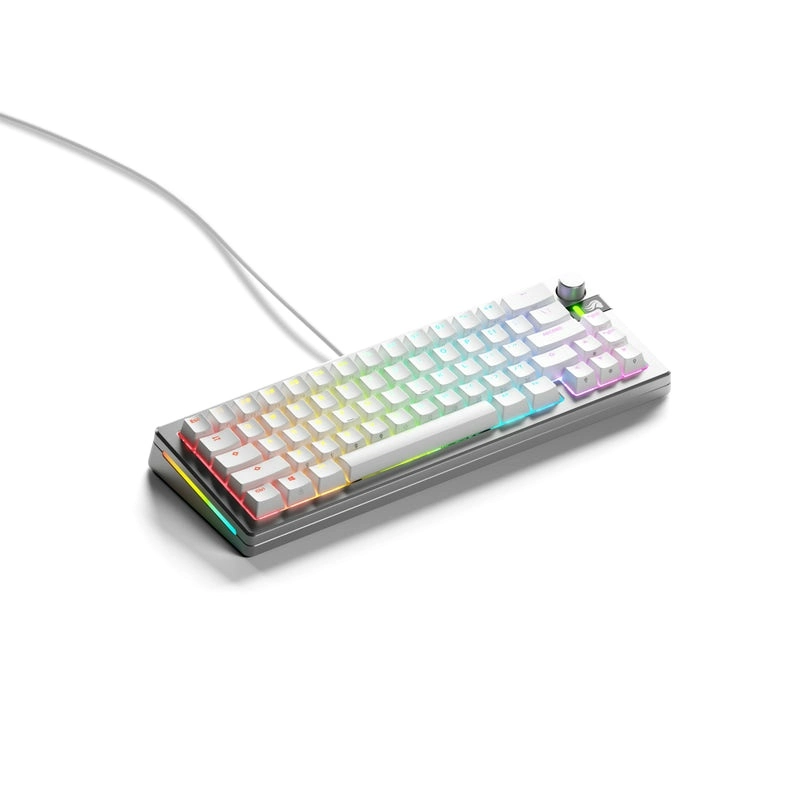 کیبورد گیمینگ گلوریوس مدل GMMK 3 PRO Prebuilt Keyboard 65% Silver