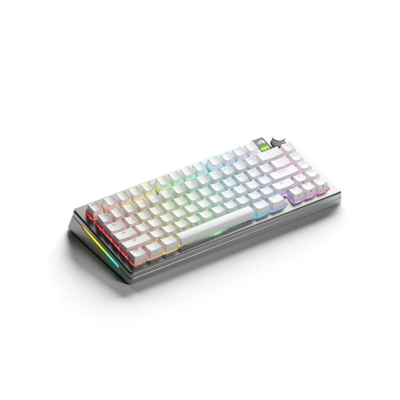 کیبورد گیمینگ گلوریوس مدل GMMK 3 PRO Prebuilt Wireless 75% Silver
