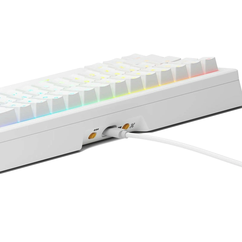 کیبورد گیمینگ گلوریوس مدل GMMK 3 Prebuilt Keyboard 65% White