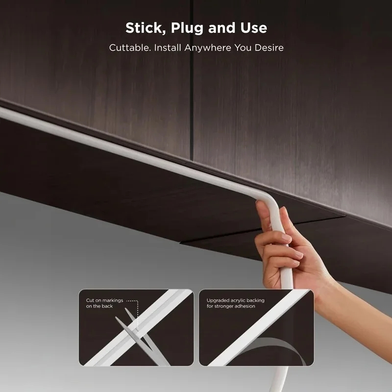 ریسه هوشمند 3 متری گووی مدل COB Strip Light Pro H61E5