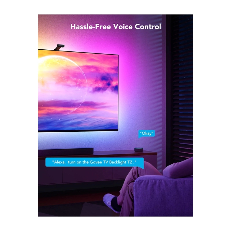 ریسه هوشمند تلویزیون 55-65 اینچ گووی مدل Envisual TV Backlight T2 H605C