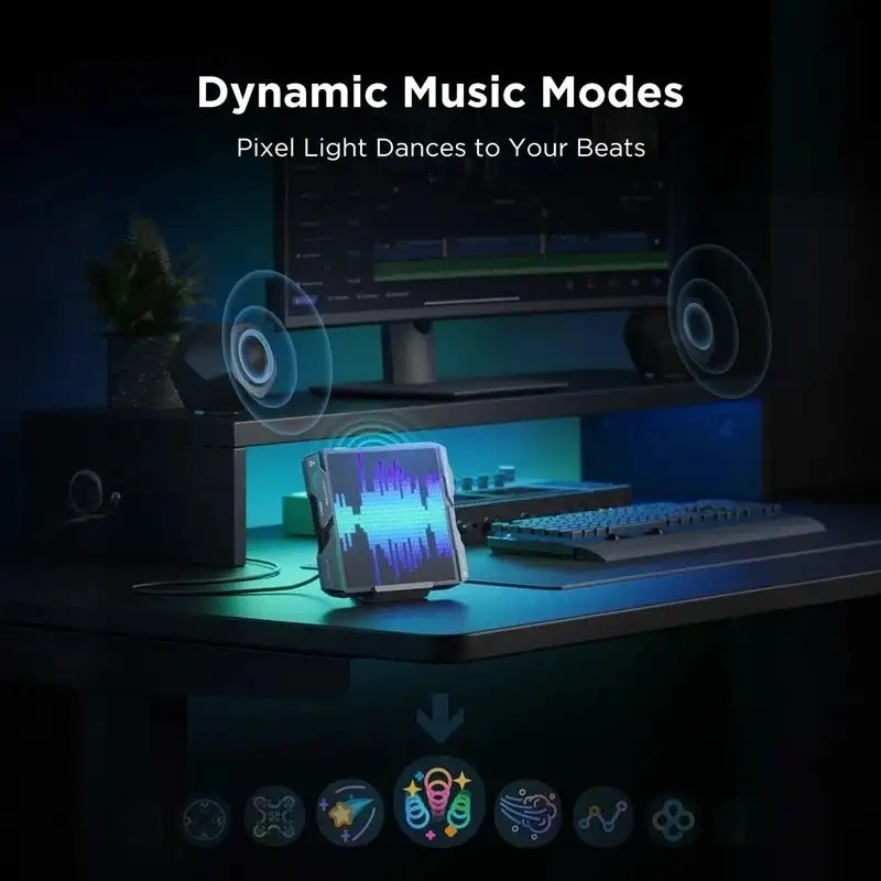 چراغ پیکسلی هوشمند گووی مدل Gaming Pixel Light H8630