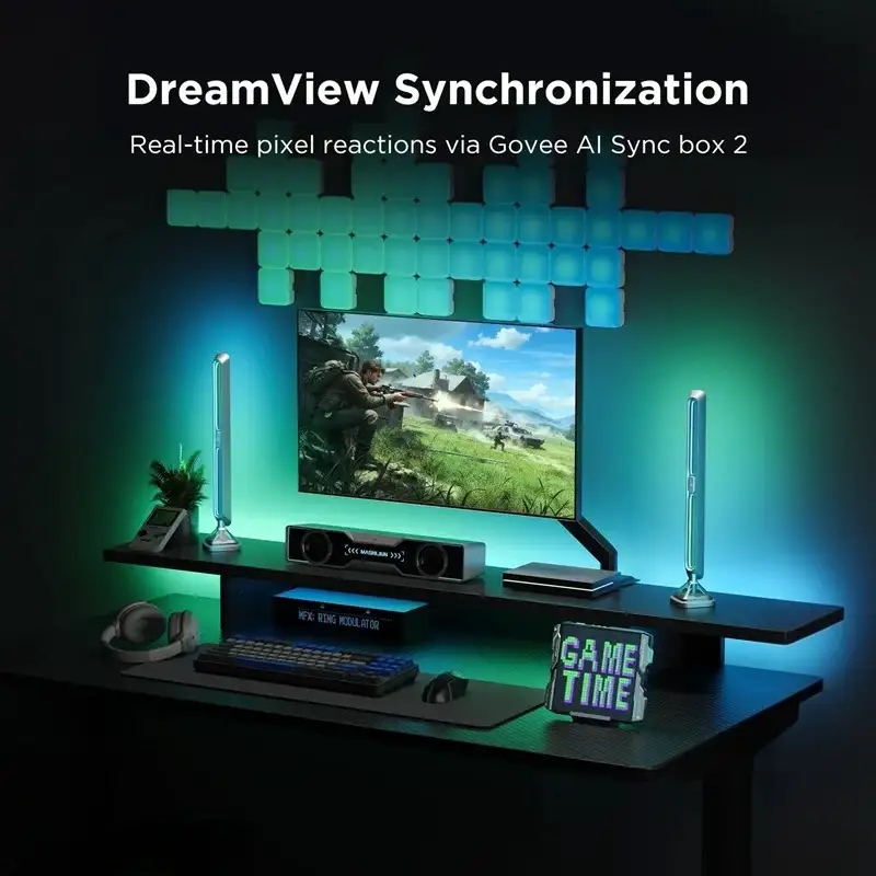 چراغ پیکسلی هوشمند گووی مدل Gaming Pixel Light H8630