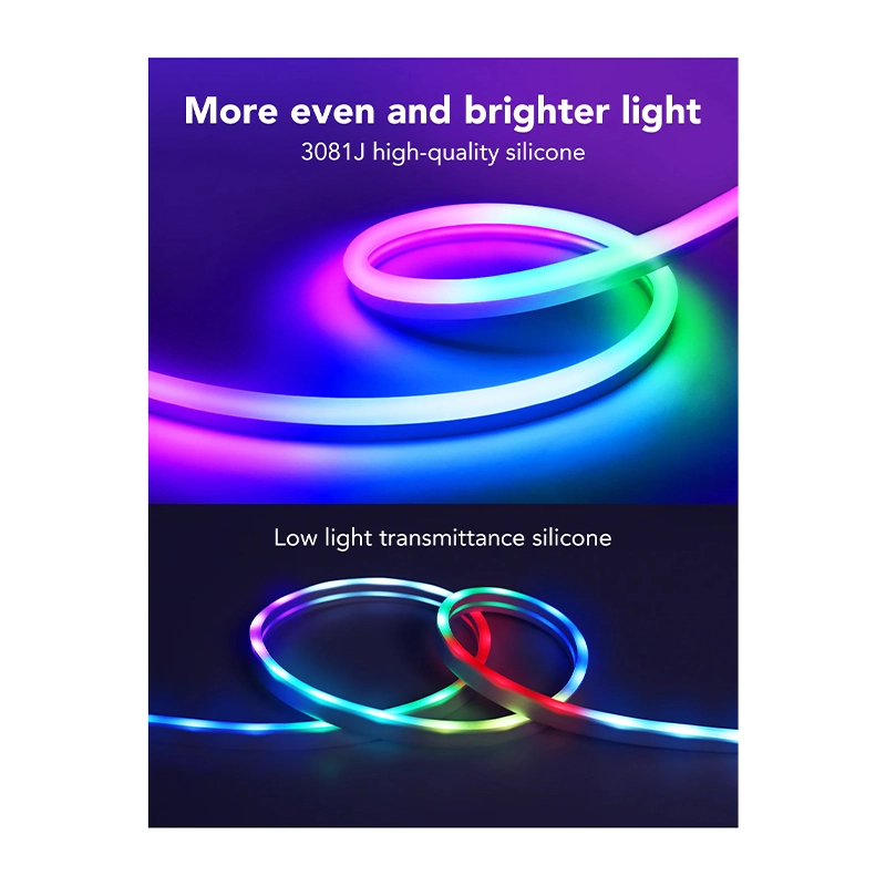 ریسه هوشمند 3 متری گووی مدل Neon LED Strip Light H61A0