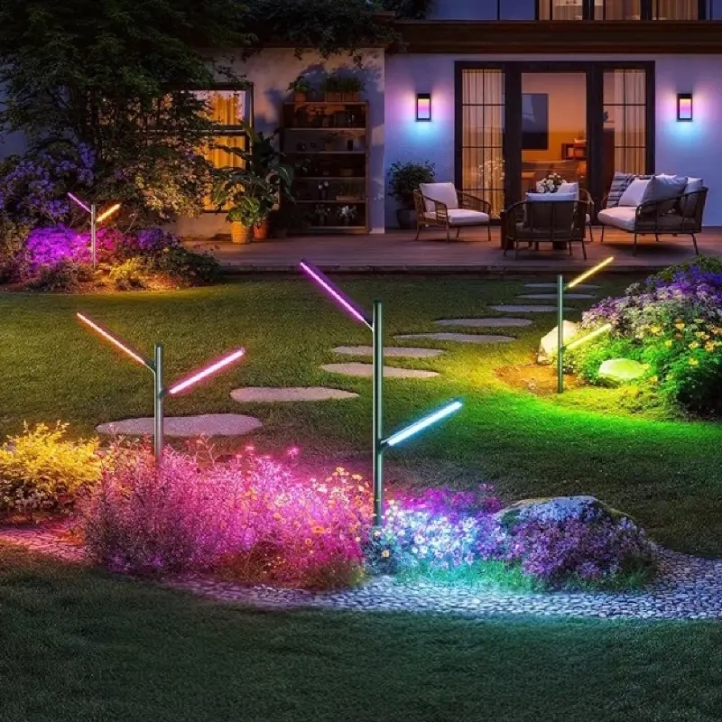 چراغ‌ هوشمند فضای باز گووی مدل Outdoor Garden Lights H7086