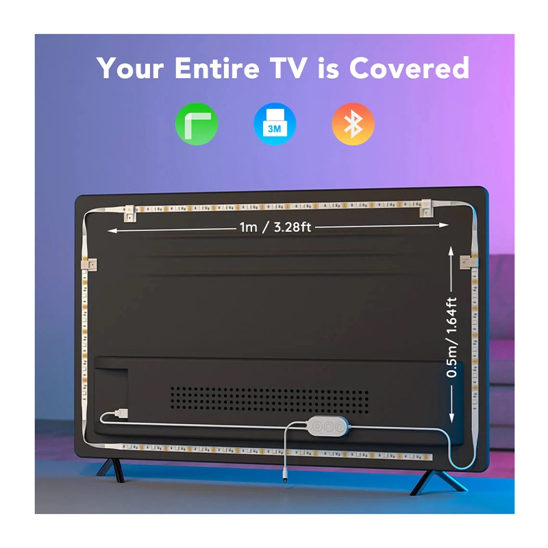 ریسه هوشمند گووی مدل TV LED Backlight H6179