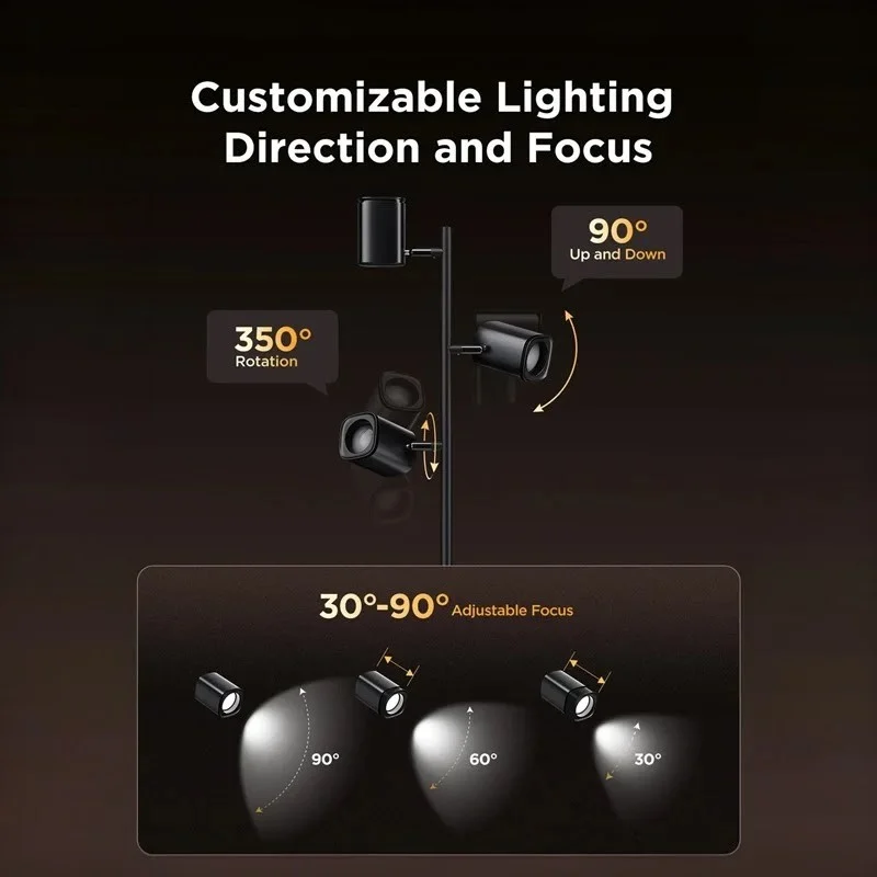 چراغ هوشمند درختی گووی مدل Tree Floor Lamp H60B2