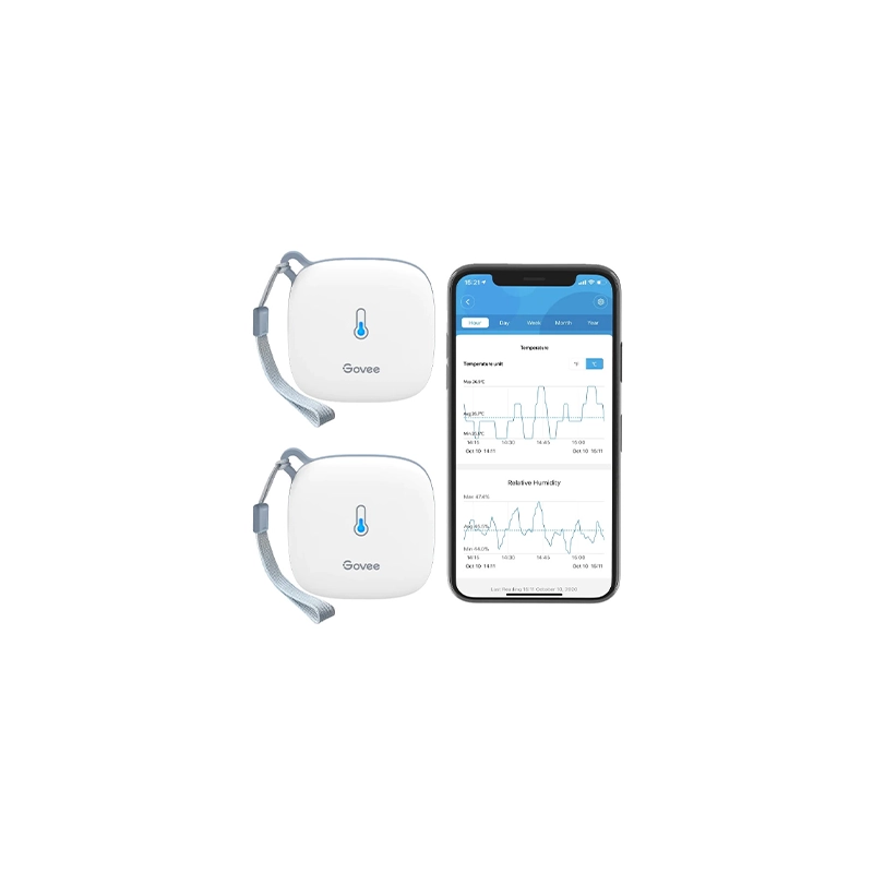 دماسنج و رطوبت‌سنج هوشمند گووی مدل Wi-Fi Thermo-Hygrometer H5179