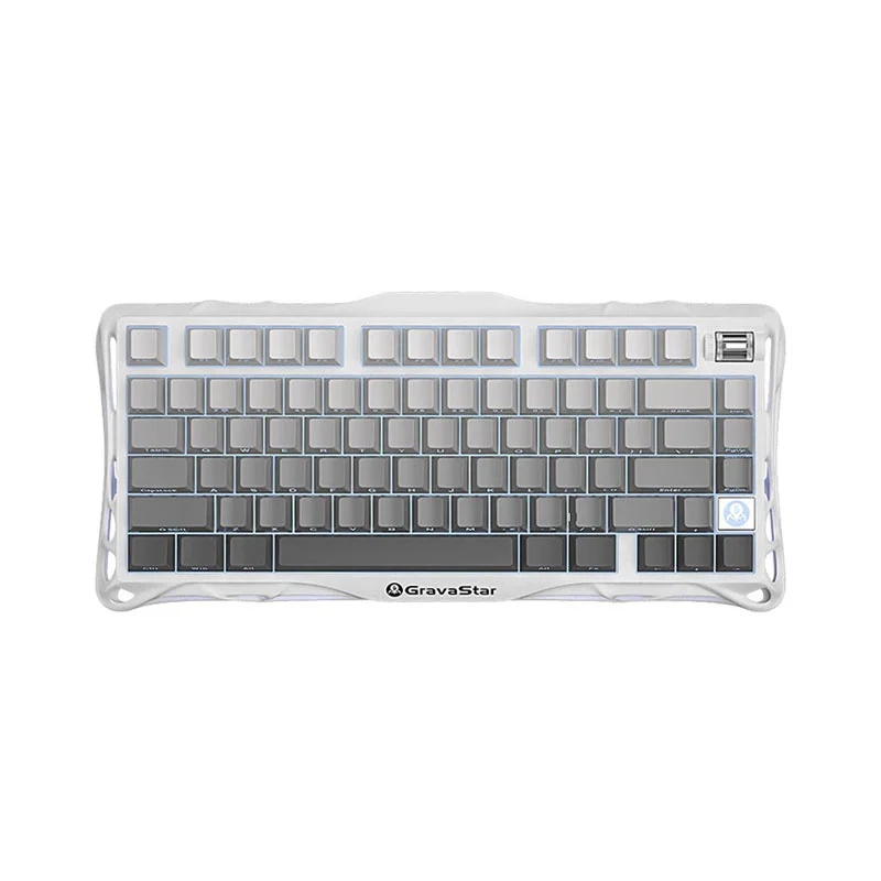 کیبورد گیمینگ گراوا استار مدل Mercury K1 75% ‌White