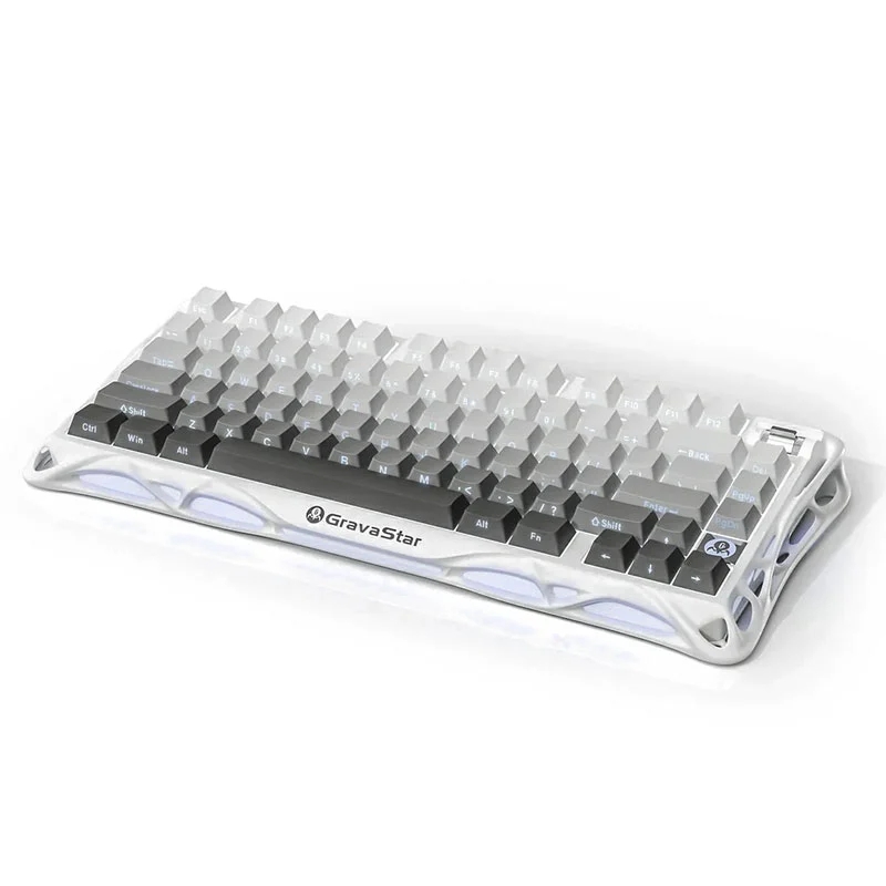 کیبورد گیمینگ گراوا استار مدل Mercury K1 75% ‌White