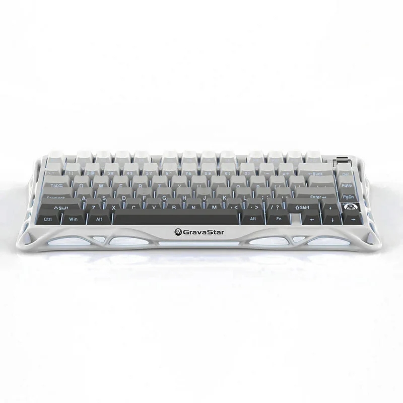 کیبورد گیمینگ گراوا استار مدل Mercury K1 75% ‌White