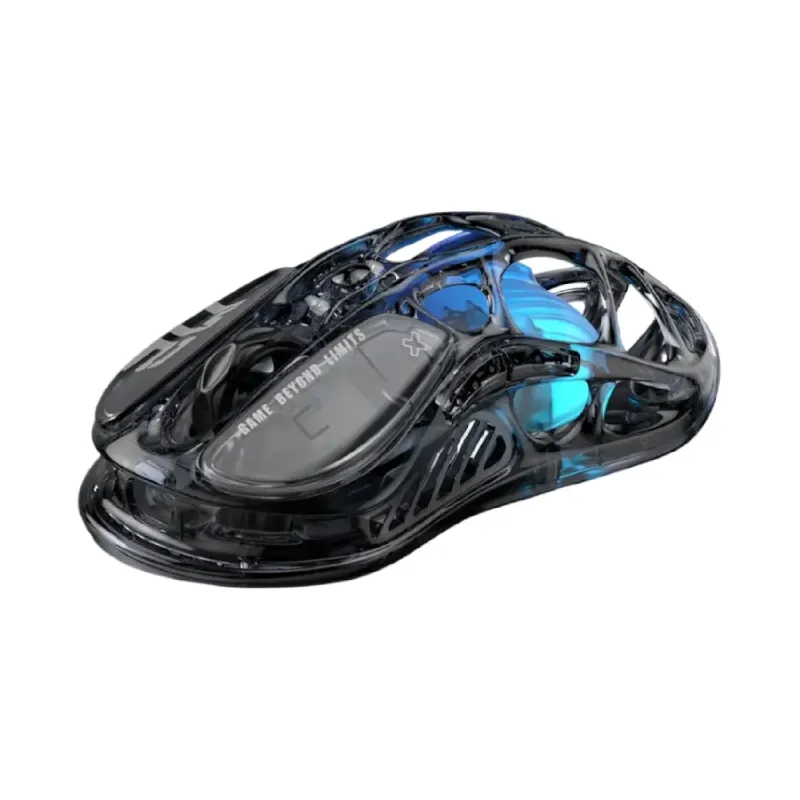 موس گیمینگ گراوا استار مدل Mercury M2 Transparent Black