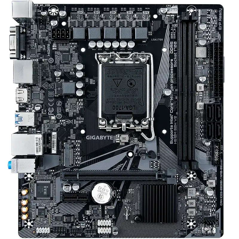 مادربرد گیگابایت مدل H610M S2H DDR5