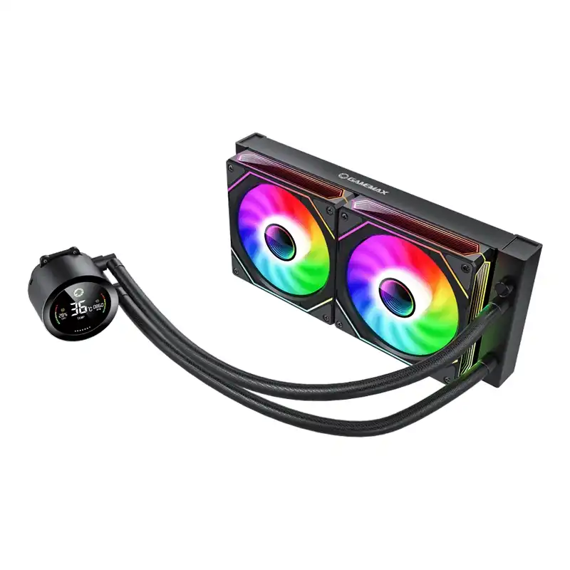 خنک کننده پردازنده گیم مکس مدل IceBurg 240 Digital Black