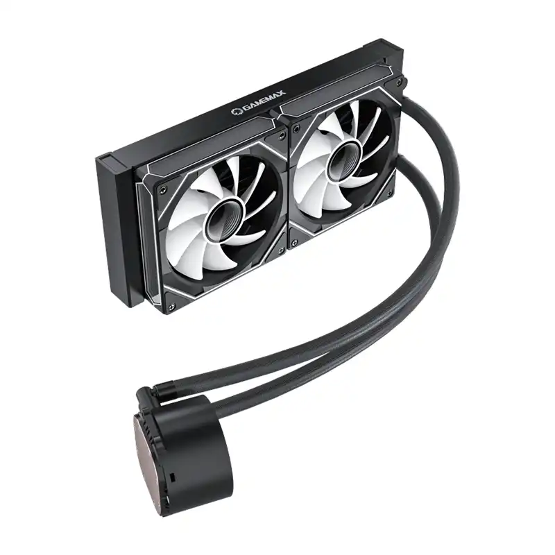 خنک کننده پردازنده گیم مکس مدل IceBurg 240 Digital Black
