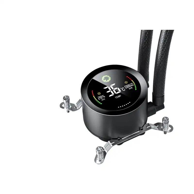 خنک کننده پردازنده گیم مکس مدل IceBurg 360 Digital Black
