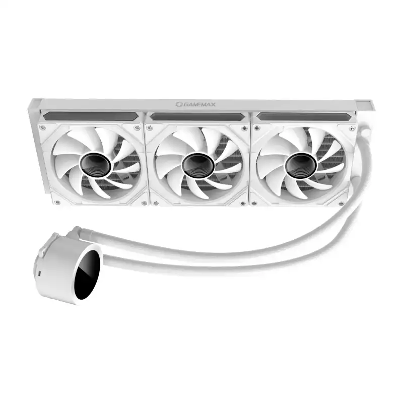 خنک کننده پردازنده گیم مکس مدل IceBurg 360 Digital White