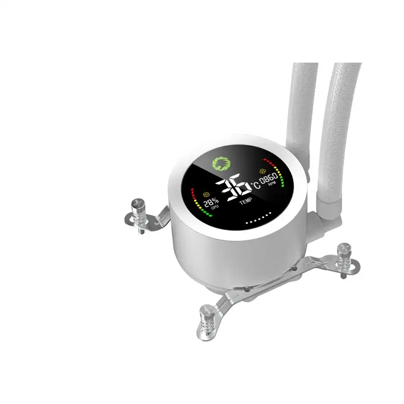 خنک کننده پردازنده گیم مکس مدل IceBurg 360 Digital White