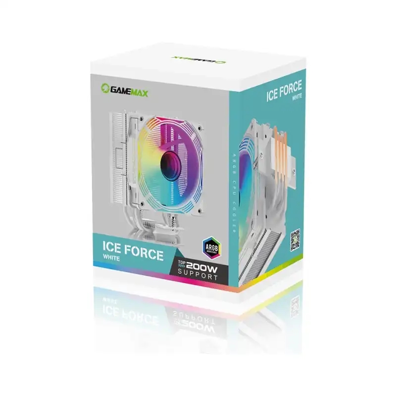 خنک کننده پردازنده گیم مکس مدل Ice Force White ARGB